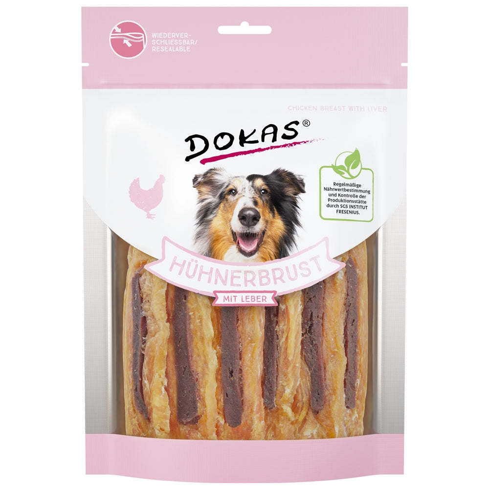 Dokas : Poitrine de poulet au Foie