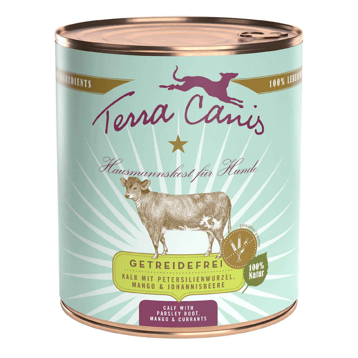 Terra Canis Sensitive Adult Kalb, Petersilienwurzel, Mango & Johannisbeere