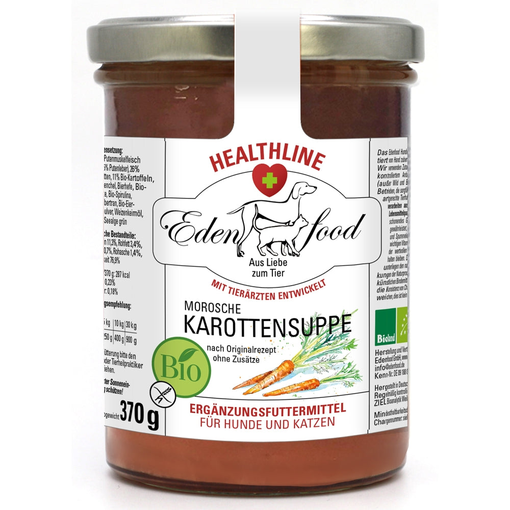 Edenfood : Healthline Soupe de carottes de Moro bio
