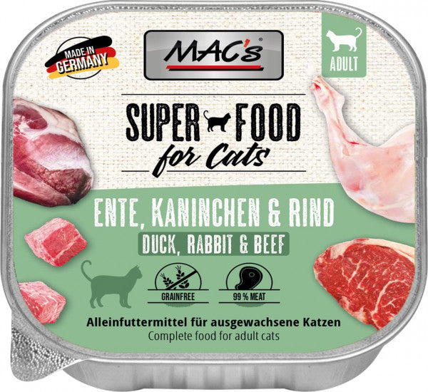 Mac's Cat Canard, Lapin & Bœuf