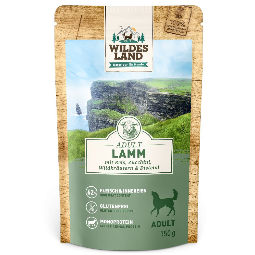 Wildes Land Lamm mit Reis & Zucchini