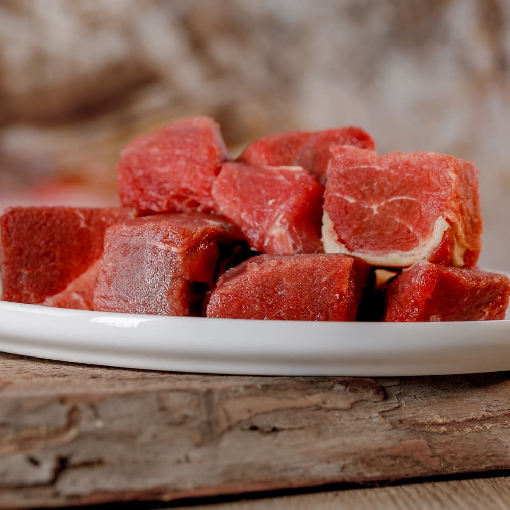Barfgold Viande de muscle de cheval en dés