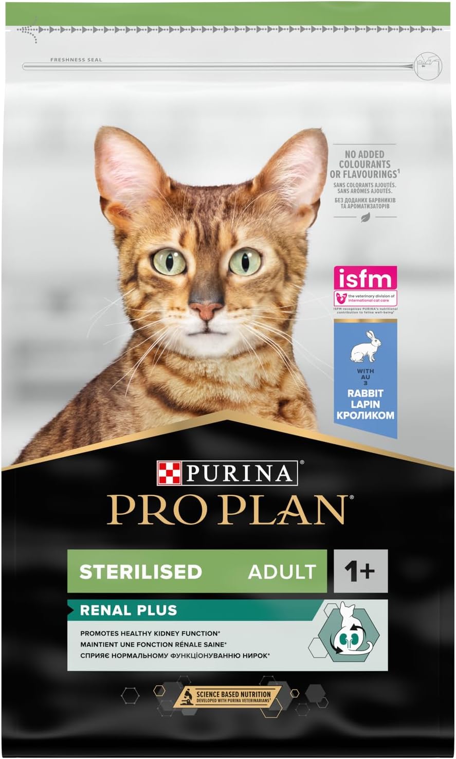 Purina Pro Plan Chat Adulte Optirenal Stérilisé Lapin