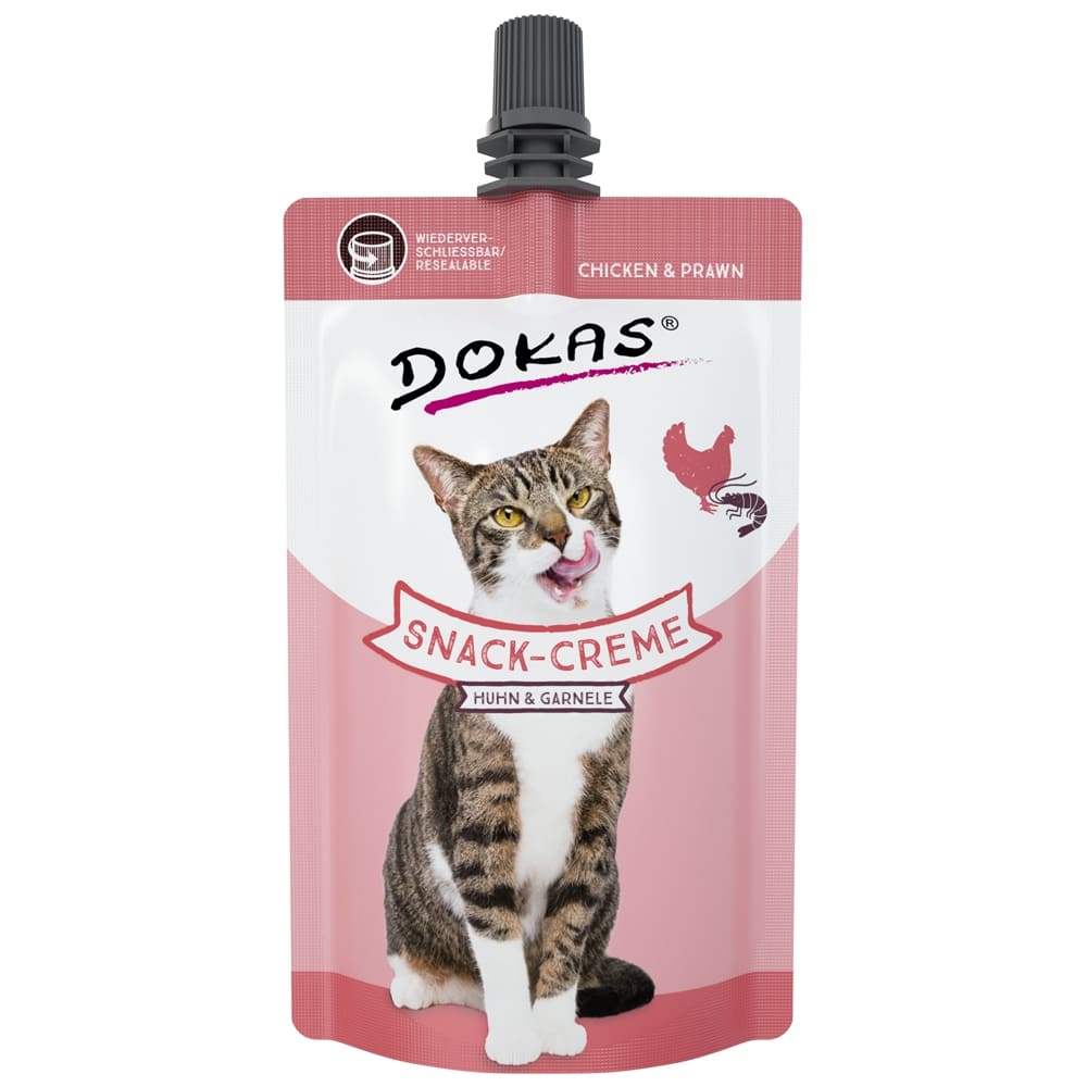 Dokas Cat Crème snack Poulet & Crevette