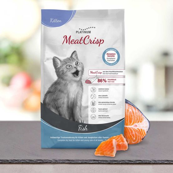 Platinum MeatCrisp Kitten Fisch