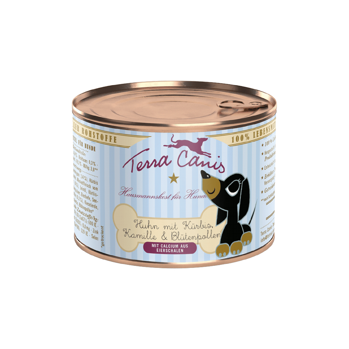 Terra Canis : Chiot Poulet, Courge, Camomille & Pollen