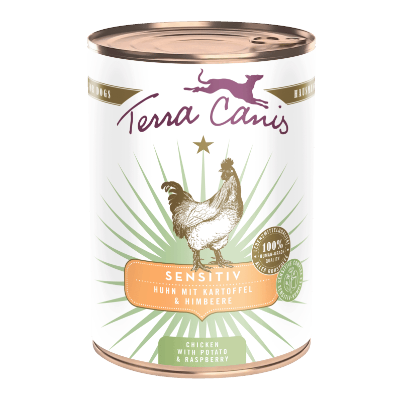 Terra Canis : Sensitiv Poulet avec Pomme de terre & Framboise