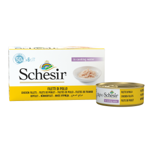 Schesir : Cat Multipack Filet de poulet & Riz au naturel