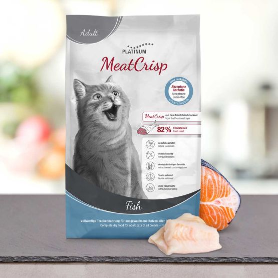 Platinum Katze MeatCrisp Adult Fisch