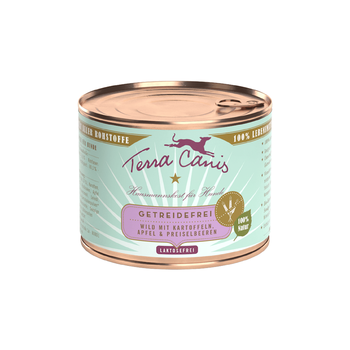Terra Canis Sensitive Adult Wild, Kartoffel, Apfel & Preiselbeeren