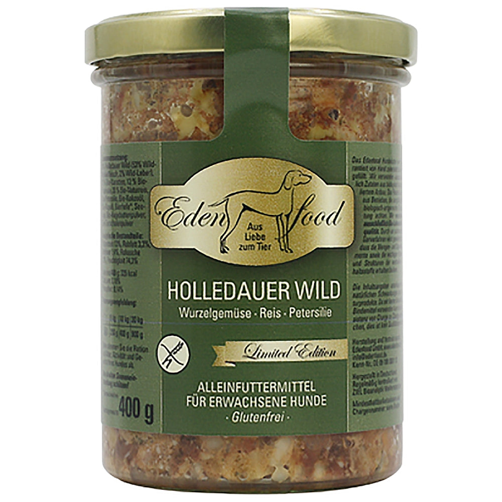 Edenfood : Dog Édition Limitée Gibier de Holledau, Carotte & Panais