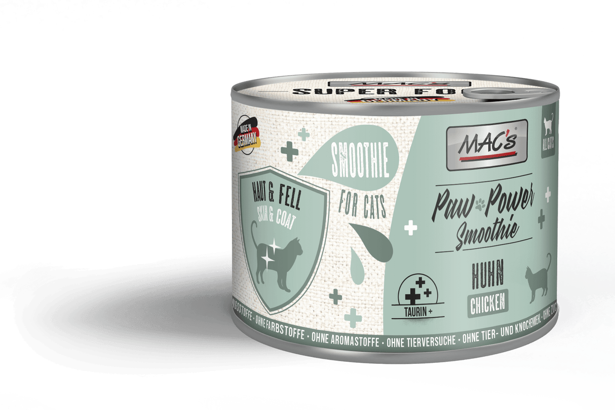 Mac's Cat Pfoten-Power-Smoothie Haut & Fell Huhn