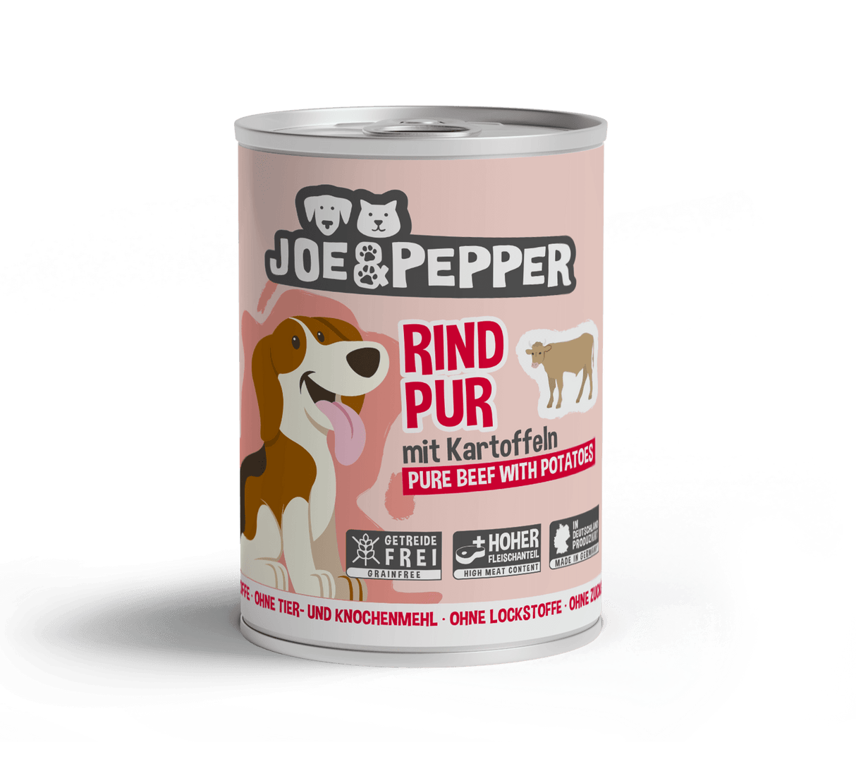 Joe & Pepper Chien Pur Bœuf avec Pommes de Terre