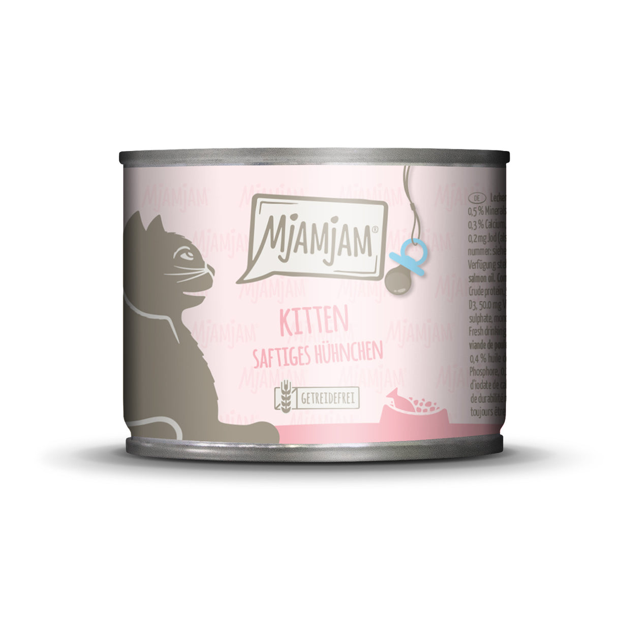 MjAMjAM : Pâtée Chaton Poulet juteux & Huile de saumon
