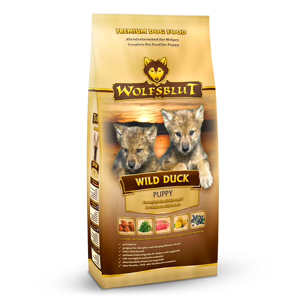 Wolfsblut : Croquettes Chiot Wide Plain (Canard)