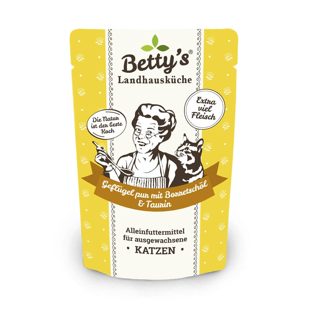 Betty's Cat : Landhausküche Volaille pure & Huile de bourrache