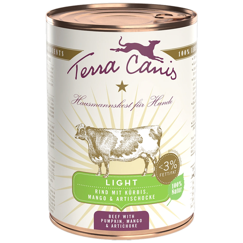 Terra Canis : Allégé (Light) Bœuf, Potiron, Mangue & Artichaut