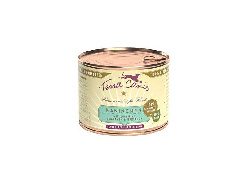 Terra Canis : Classic Adult Lapin, Courgette, Amarante & Ail des ours