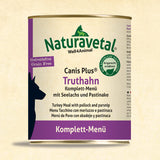 Naturavetal Canis Plus Menu complet Dinde