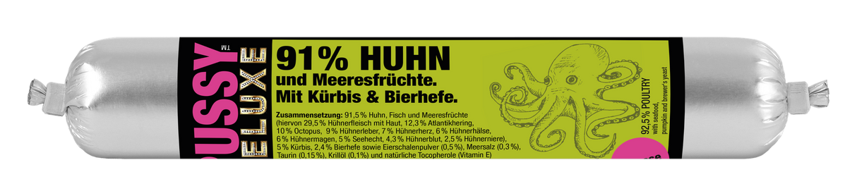 Fleischeslust Pussy Deluxe Mousse Huhn & Meeresfrüchte