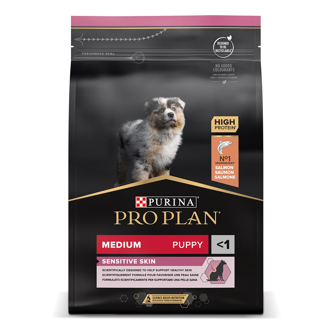 Pro Plan Hund Medium Welpe Empfindliche Haut