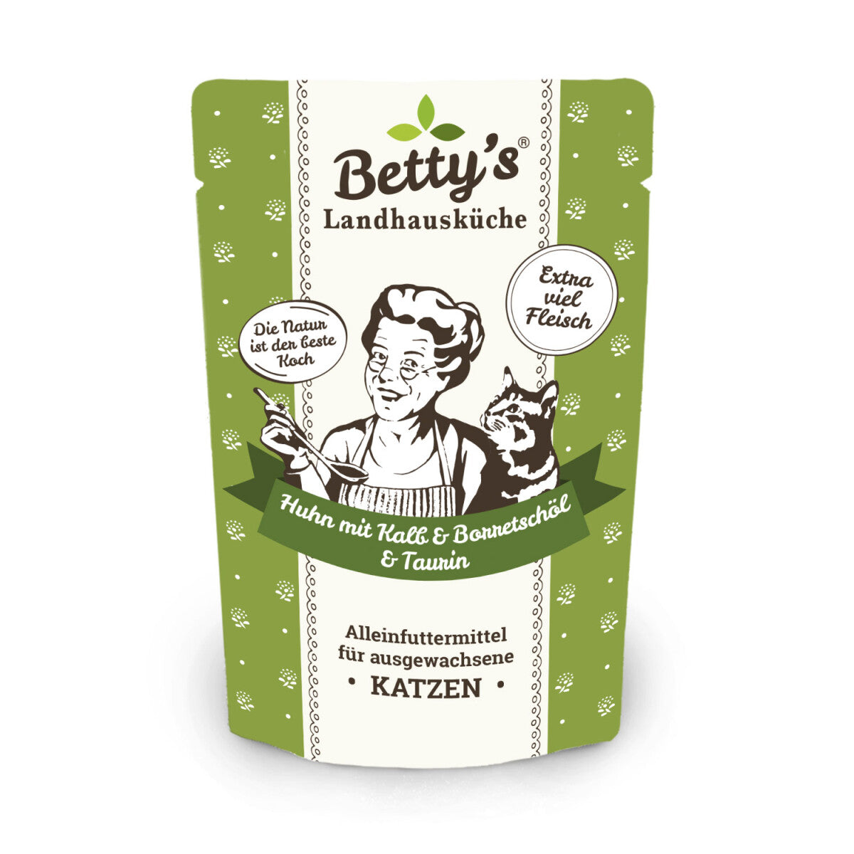 Betty's Cat : Landhausküche Poulet avec Veau & Huile de bourrache