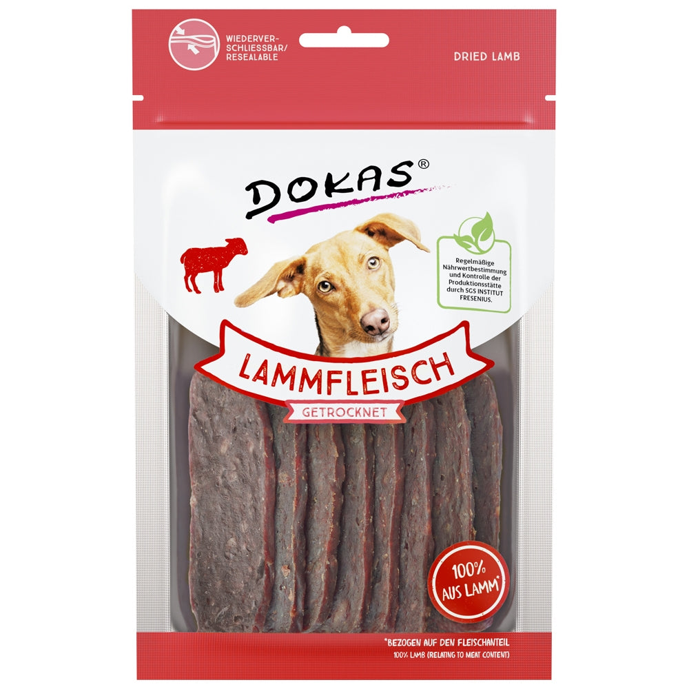 Dokas Viande d'agneau séchée pour chien