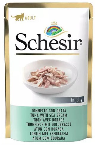 Schesir : Cat Gelée Adult Thon & Daurade