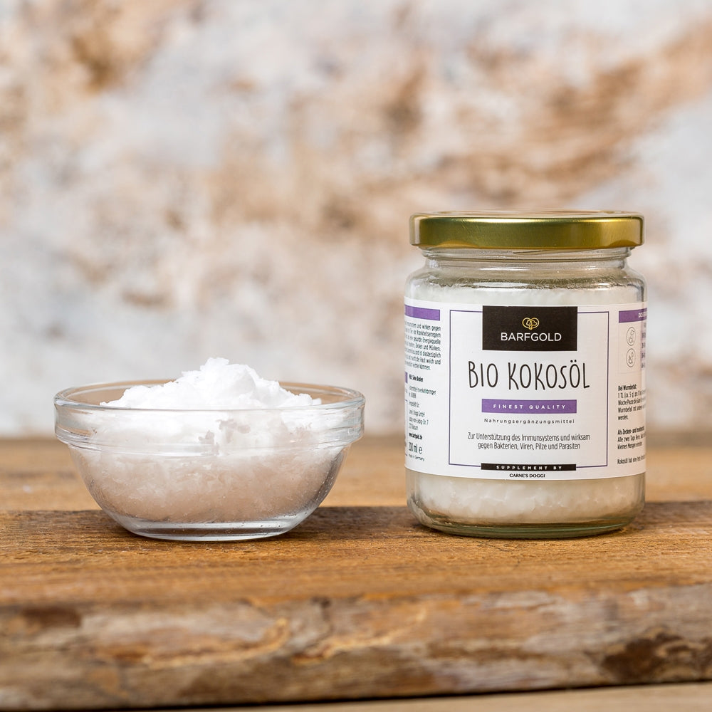 Barfgold Complément alimentaire Huile de coco Bio
