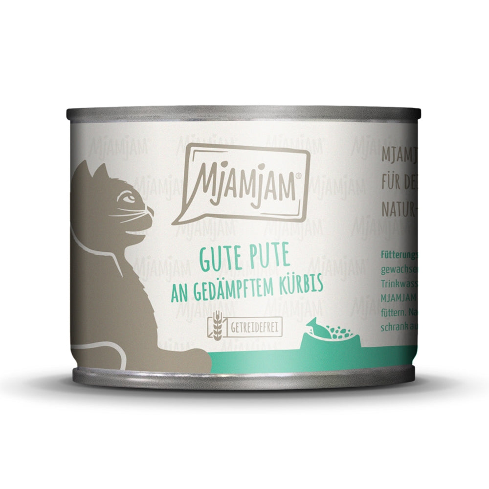 MjAMjAM Katze Gute Pute & gedämpfter Kürbis