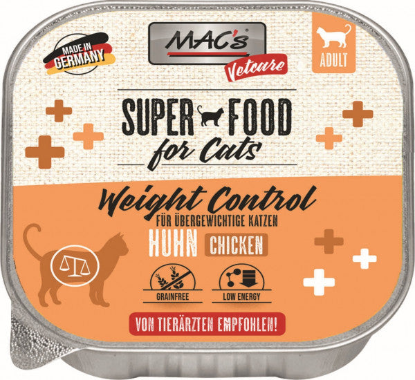 Mac's Cat Vetcare Gewichtskontrolle Huhn