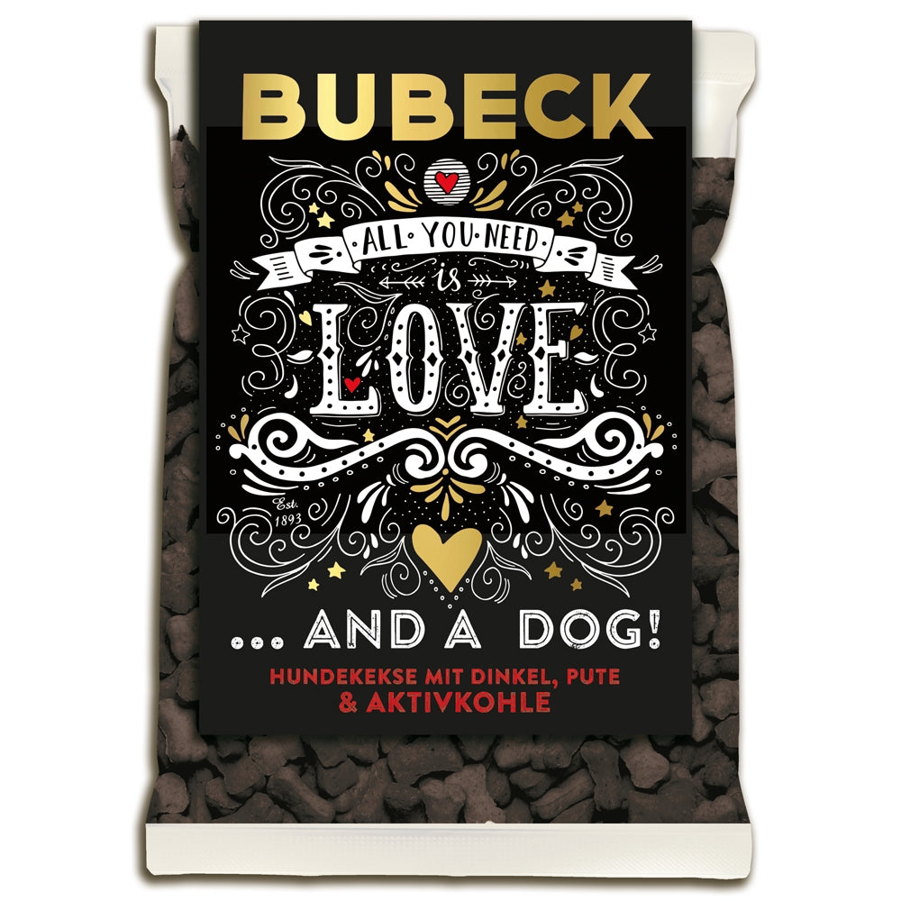 Bubeck Hundekekse Black Craft mit Dinkel und Aktivkohle