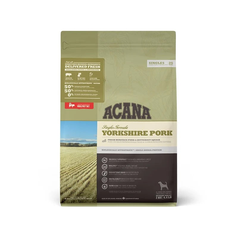 Acana Dog Yorkshire Pork Recipe