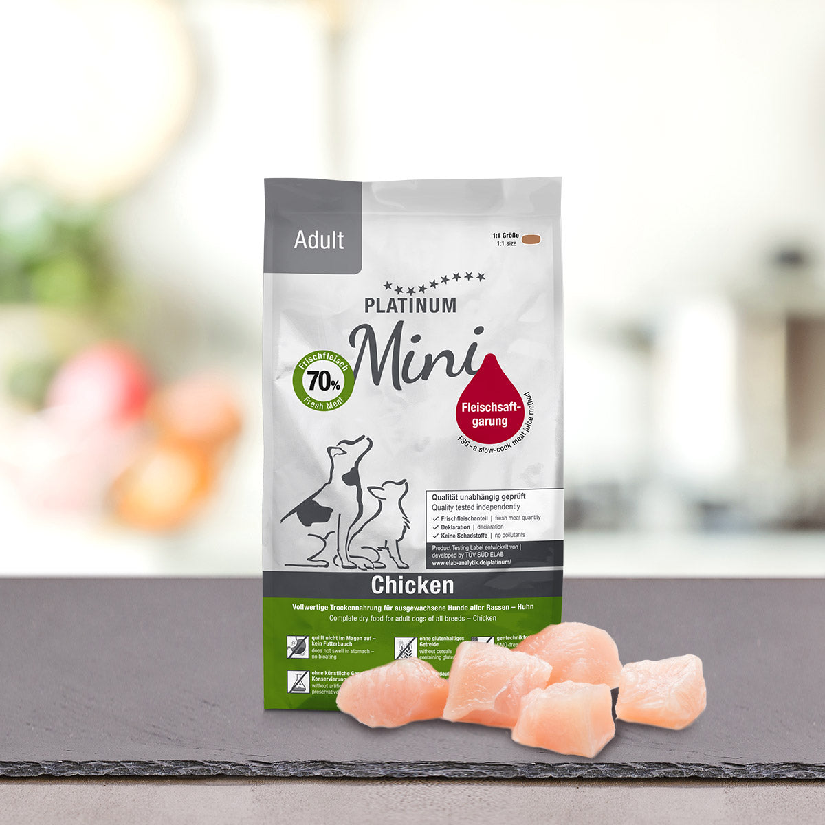 Platinum : Croquettes Chien Adult Poulet Mini