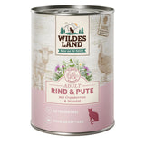 Wildes Land : Bœuf et Dinde avec huile de carthame