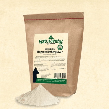 Naturavetal Canis Extra Poudre de lait de chèvre entier