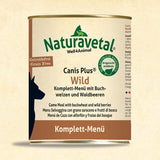 Naturavetal : Menu Complet Gibier Canis Plus