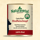 Naturavetal : Pot de viande Bœuf pur Canis Plus