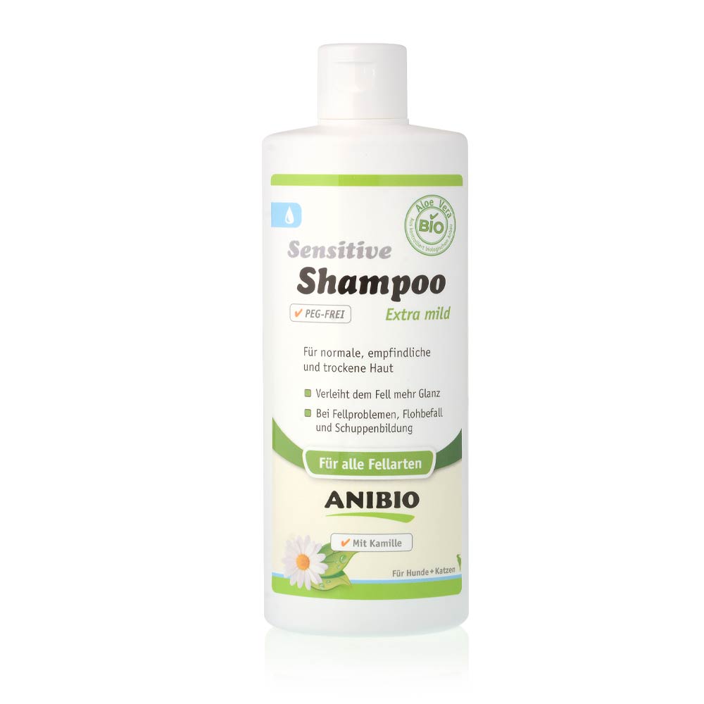 Shampoing Anibio Sensitive à la camomille
