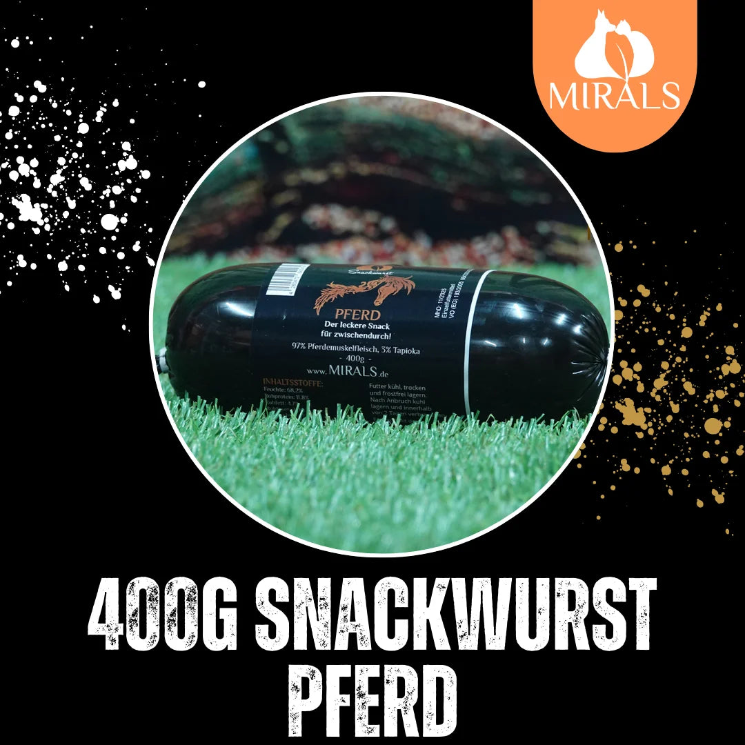 MIRALS Snackwurst Pferd