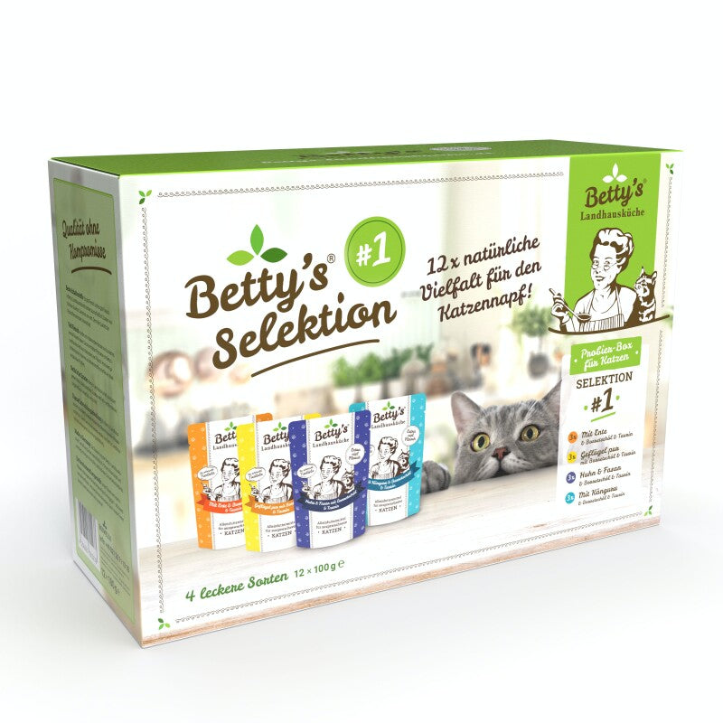 Betty's Cat : Landhausküche Sélection (12 x 100g)