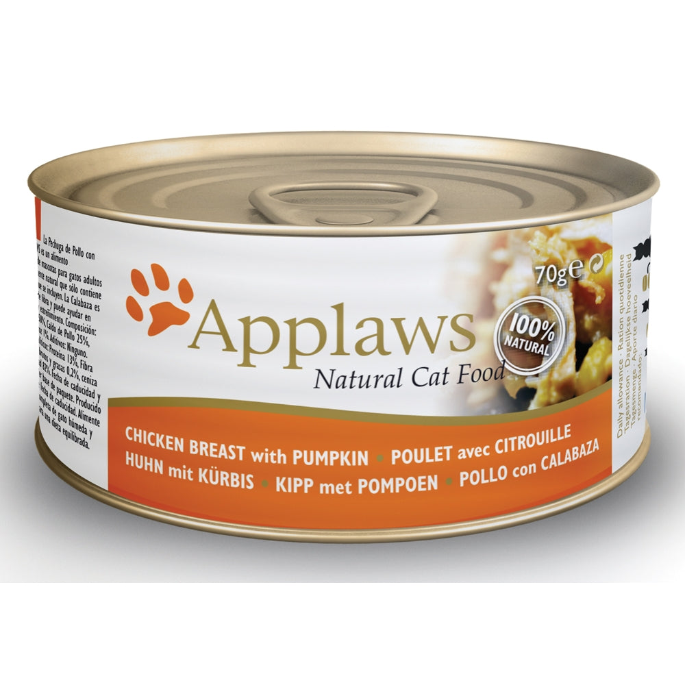 Applaws Katze Adult Hühnerbrust & Kürbis